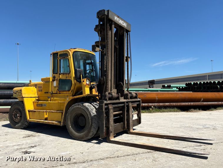 image for item EU7485 Hyundai 160D-7E forklift
