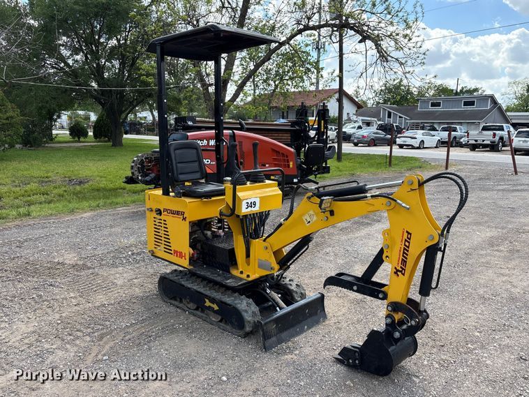 image for item EU7489 2024 PowerX PX10-L mini excavator