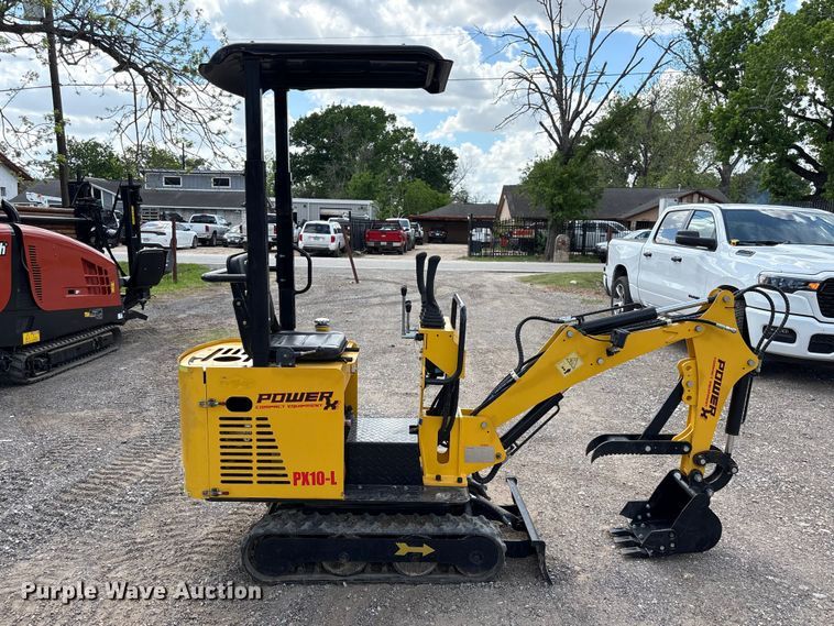 image for item EU7489 2024 PowerX PX10-L mini excavator