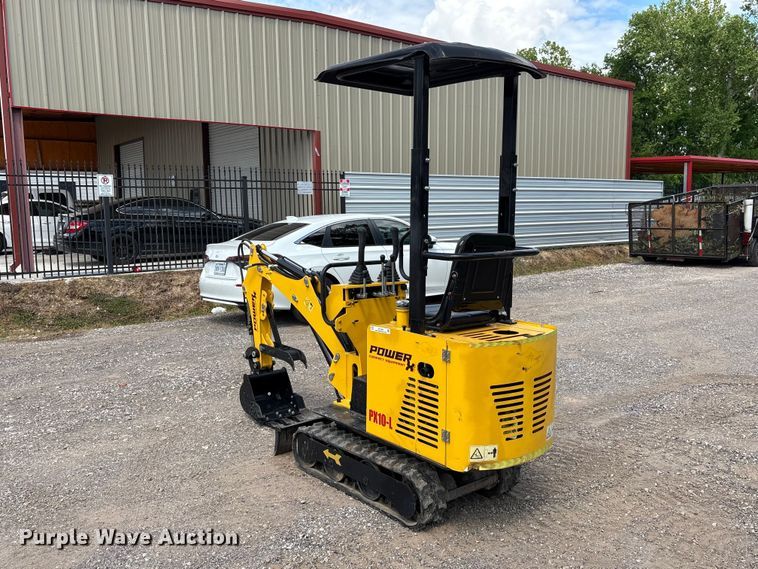 image for item EU7489 2024 PowerX PX10-L mini excavator