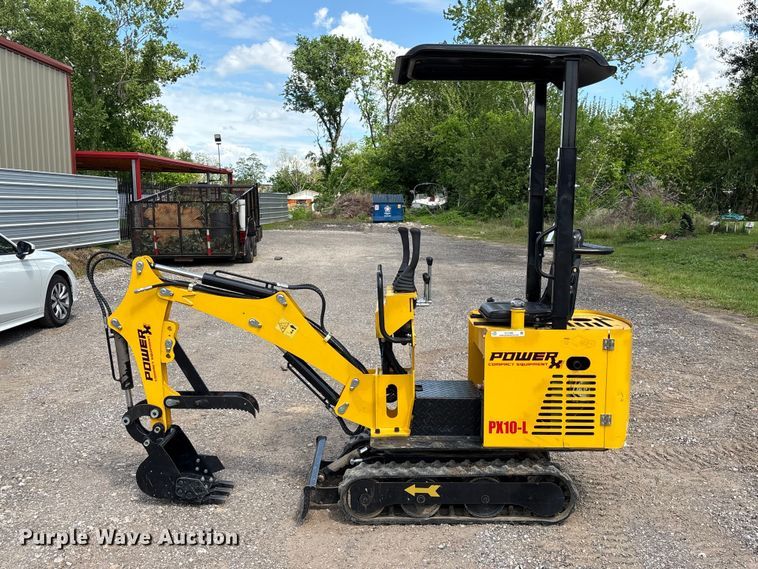 image for item EU7489 2024 PowerX PX10-L mini excavator