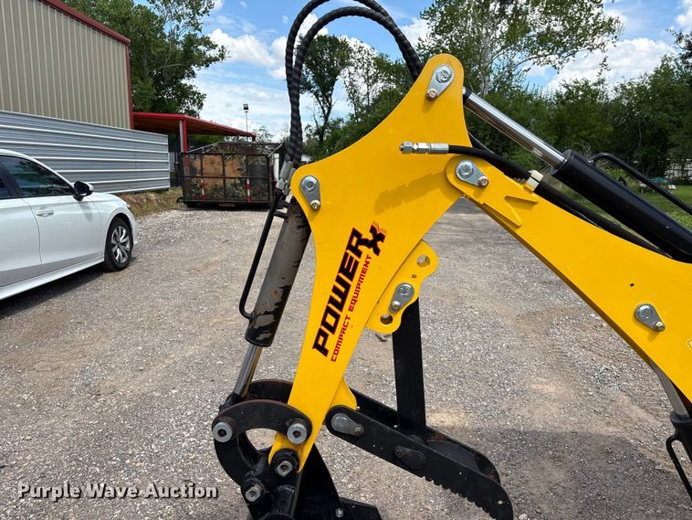 image for item EU7489 2024 PowerX PX10-L mini excavator
