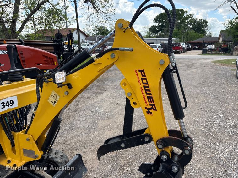 image for item EU7489 2024 PowerX PX10-L mini excavator