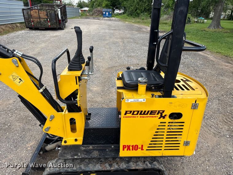 image for item EU7489 2024 PowerX PX10-L mini excavator