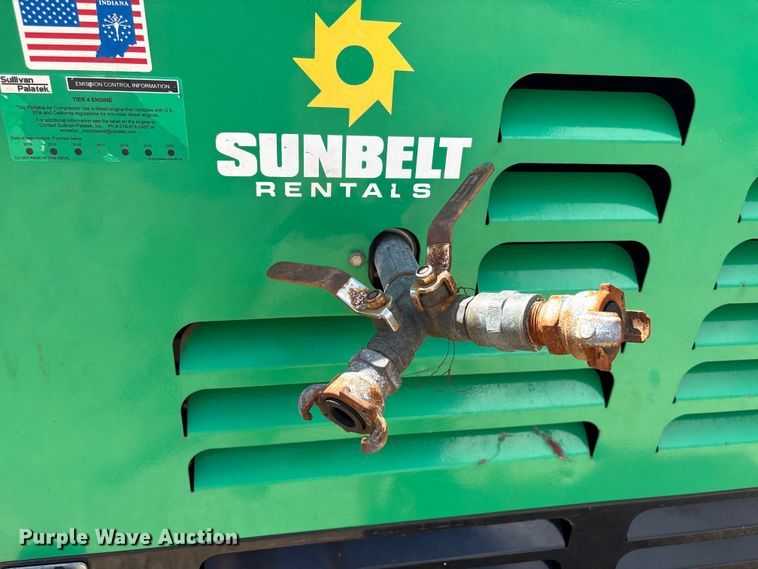 image for item EU7490 Sullivan Palatek D185PDZSB air compressor