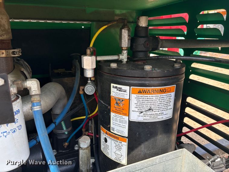 image for item EU7490 Sullivan Palatek D185PDZSB air compressor