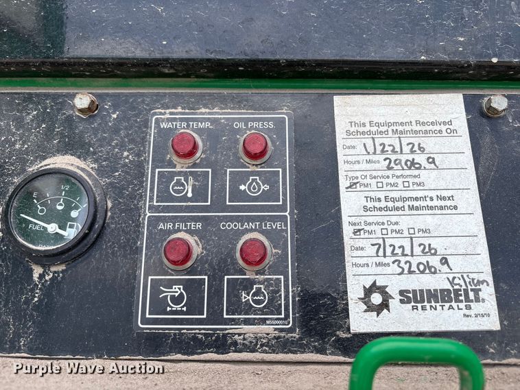 image for item EU8639 2015 Multiquip MQP240 generator