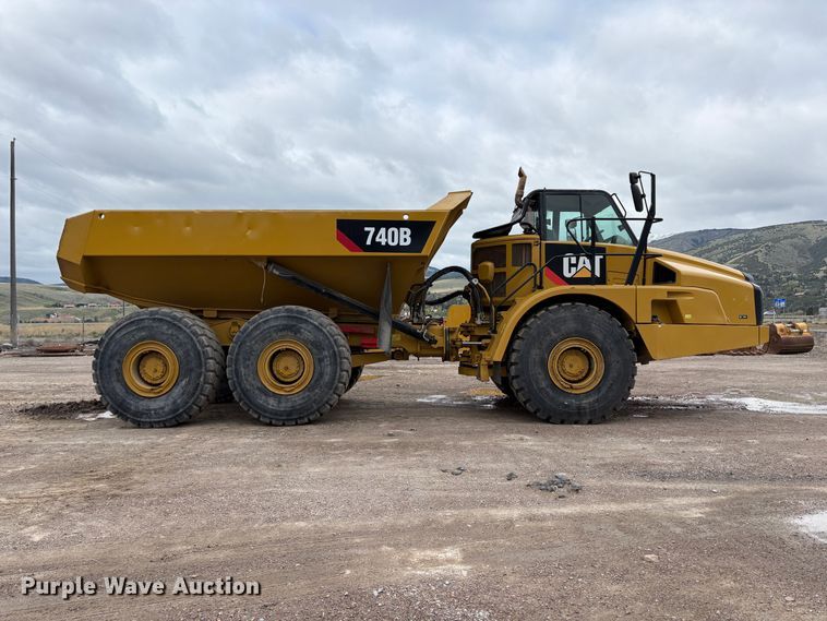 image for item EU8656 2015 Caterpillar 740B articulated haul truck