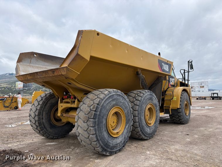 image for item EU8656 2015 Caterpillar 740B articulated haul truck