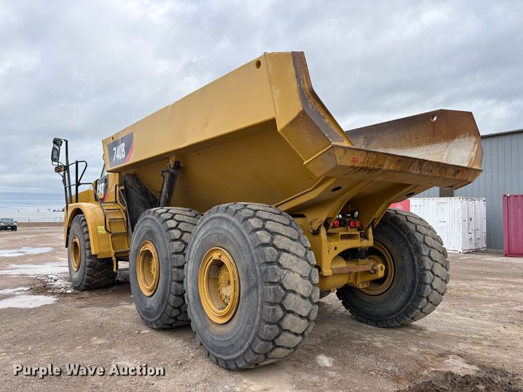 image for item EU8656 2015 Caterpillar 740B articulated haul truck