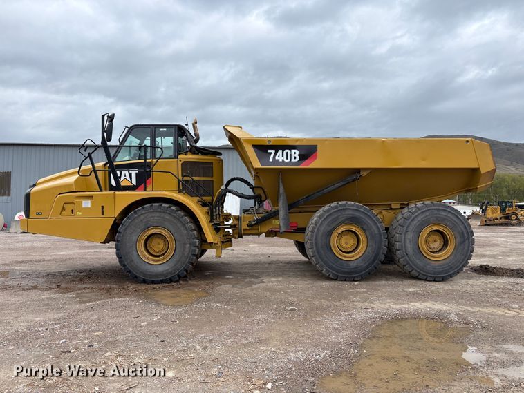 image for item EU8656 2015 Caterpillar 740B articulated haul truck