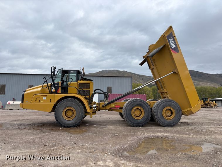 image for item EU8656 2015 Caterpillar 740B articulated haul truck