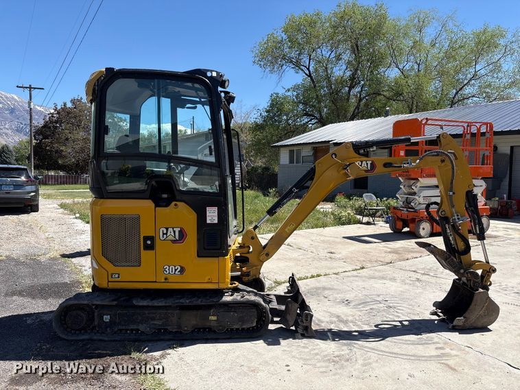 image for item EU8657 2021 Caterpillar 302CR mini excavator