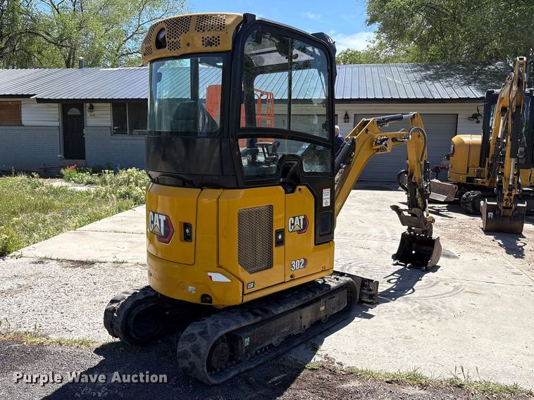 image for item EU8657 2021 Caterpillar 302CR mini excavator