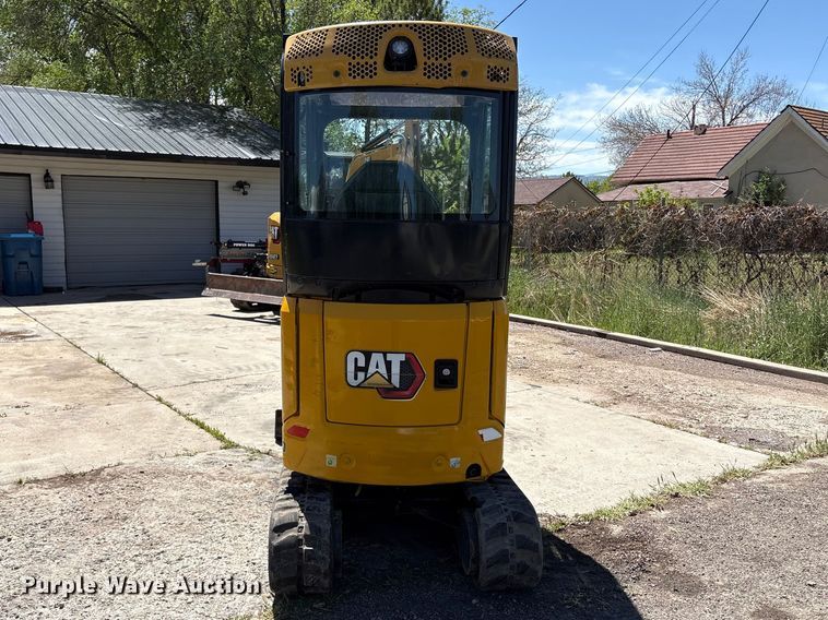 image for item EU8657 2021 Caterpillar 302CR mini excavator