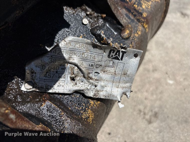 image for item EU8657 2021 Caterpillar 302CR mini excavator