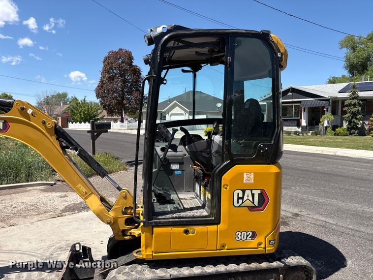 image for item EU8657 2021 Caterpillar 302CR mini excavator