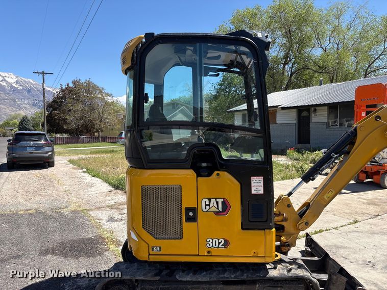 image for item EU8657 2021 Caterpillar 302CR mini excavator