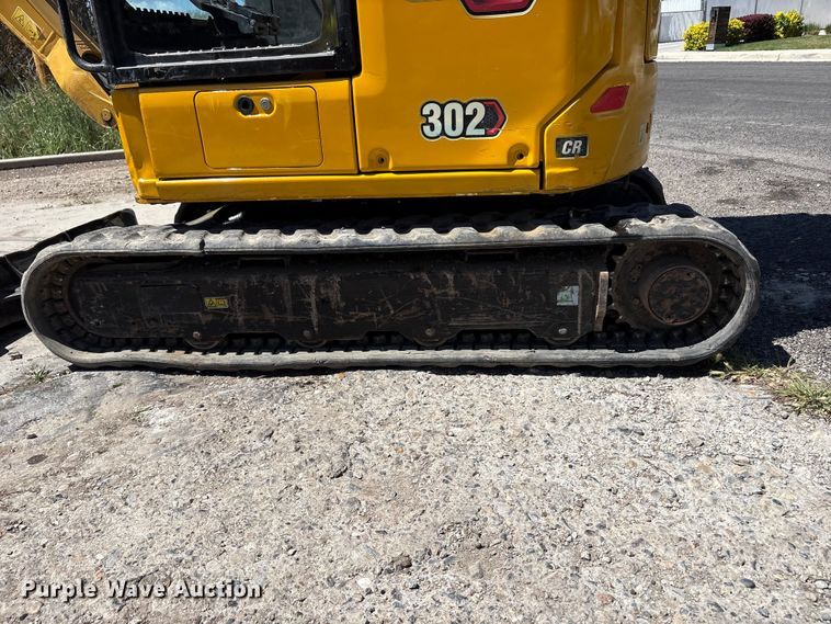 image for item EU8657 2021 Caterpillar 302CR mini excavator