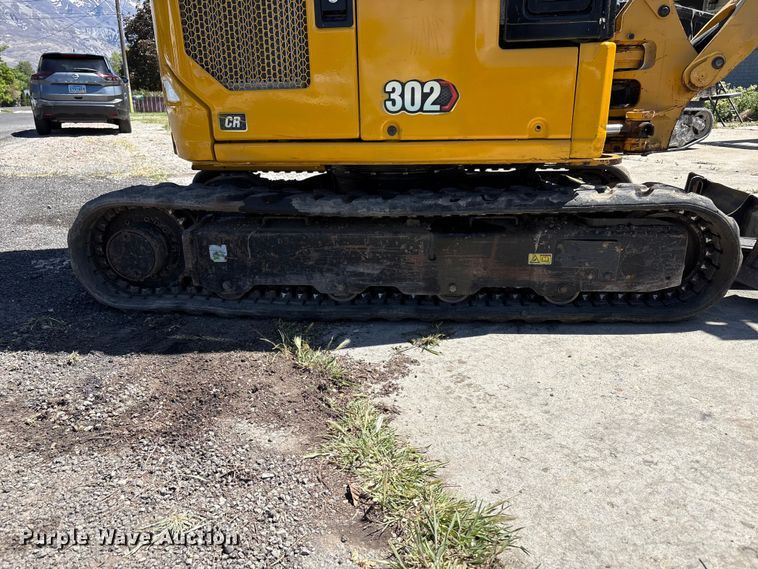 image for item EU8657 2021 Caterpillar 302CR mini excavator
