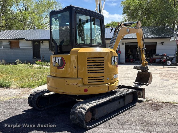 image for item EU8658 2021 Caterpillar 304E2 mini excavator