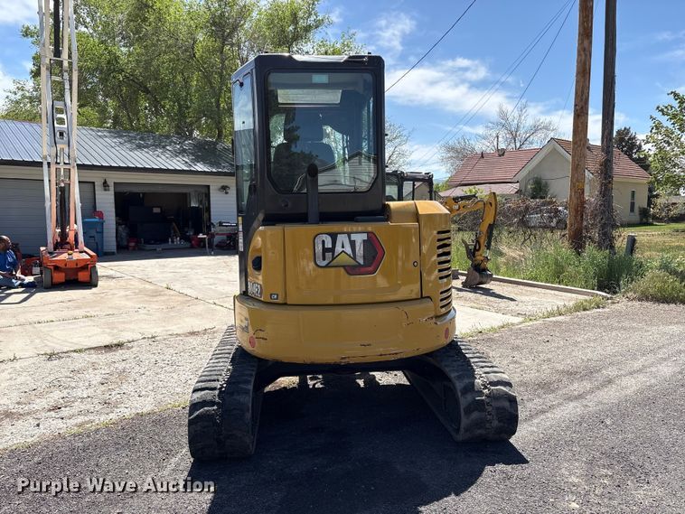 image for item EU8658 2021 Caterpillar 304E2 mini excavator