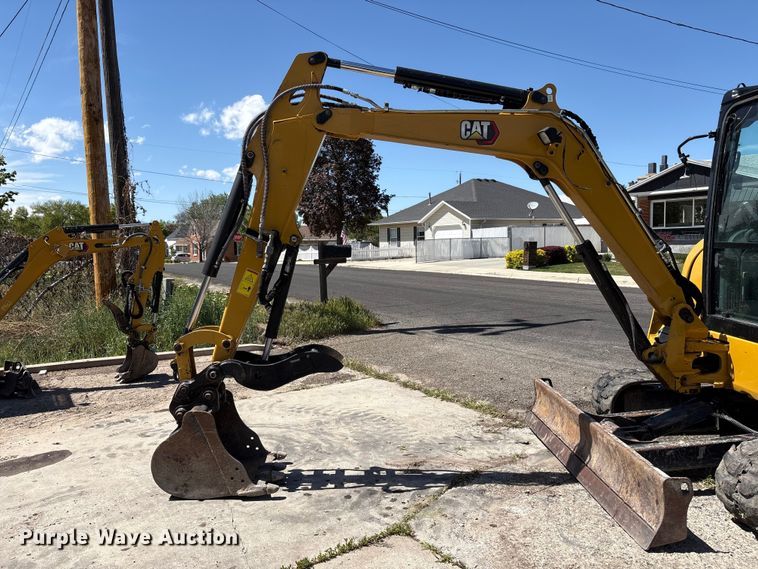 image for item EU8658 2021 Caterpillar 304E2 mini excavator