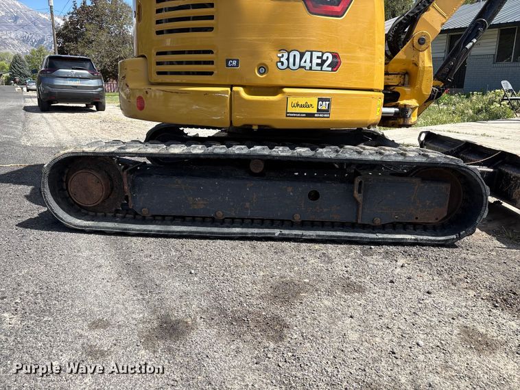image for item EU8658 2021 Caterpillar 304E2 mini excavator