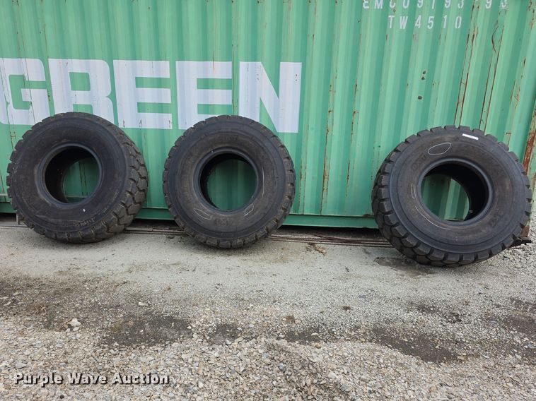 image for item EV2093 (3) BKT Earthmax SR30 Tires