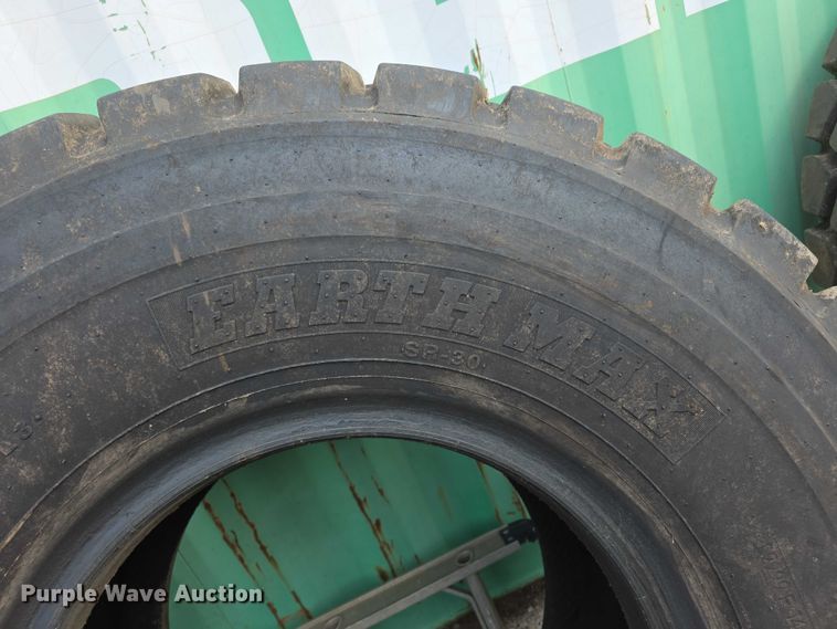 image for item EV2093 (3) BKT Earthmax SR30 Tires