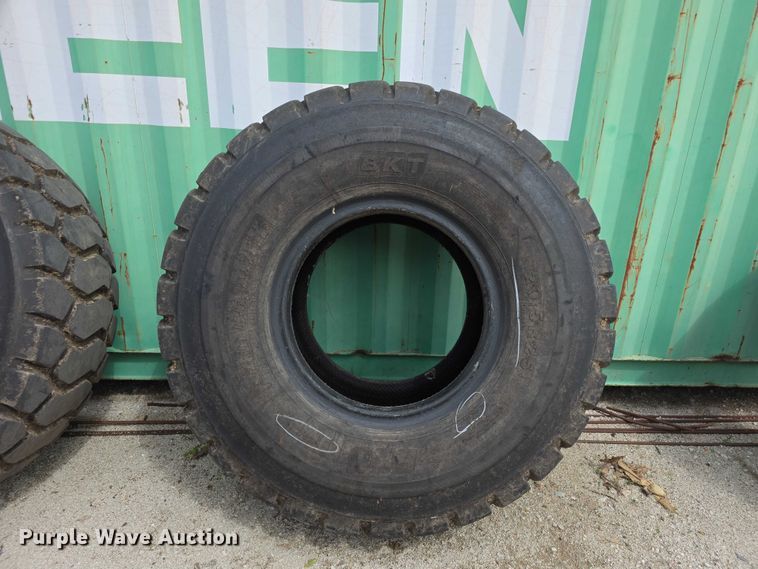 image for item EV2093 (3) BKT Earthmax SR30 Tires