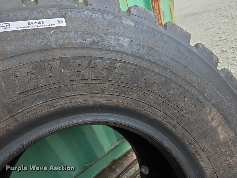 image for item EV2093 (3) BKT Earthmax SR30 Tires