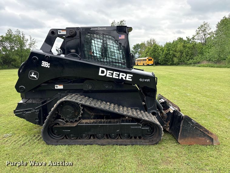 image for item EV2916 2019 John Deere 333G tracked skid steer loader