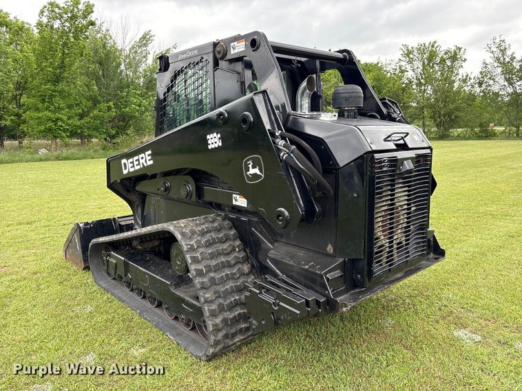 image for item EV2916 2019 John Deere 333G tracked skid steer loader