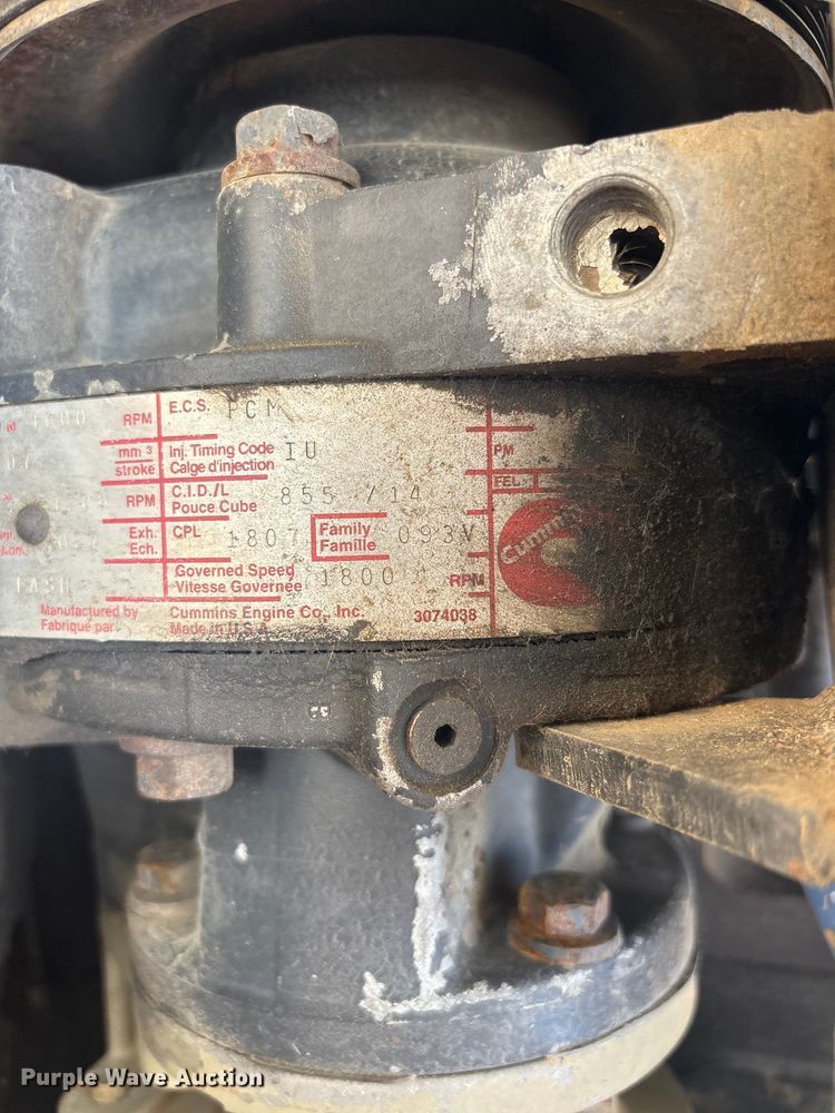 image for item EV2921 1994 Kenworth T600 dump truck