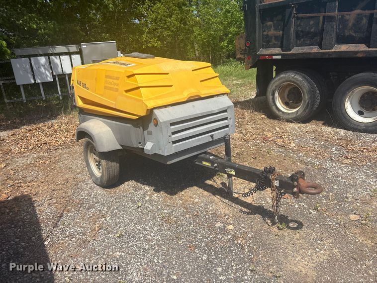 image for item EV2923 2015 Atlas Copco XAS 185 air compressor