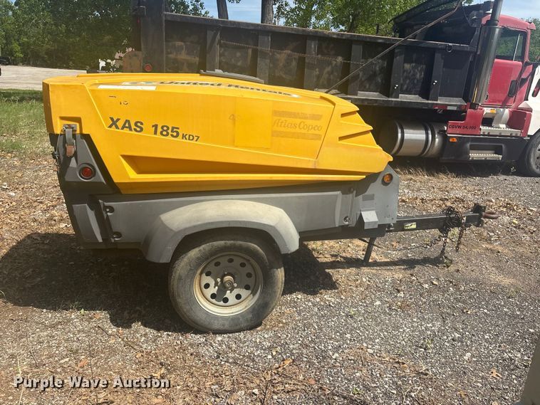 image for item EV2923 2015 Atlas Copco XAS 185 air compressor