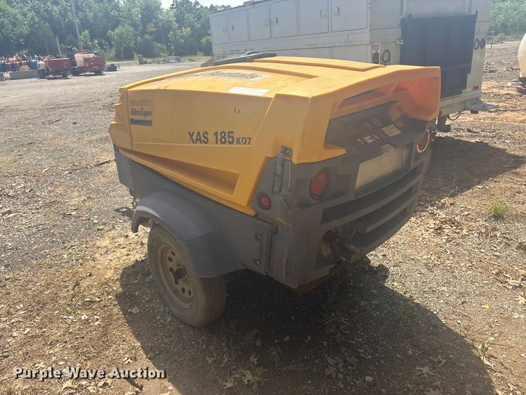 image for item EV2923 2015 Atlas Copco XAS 185 air compressor