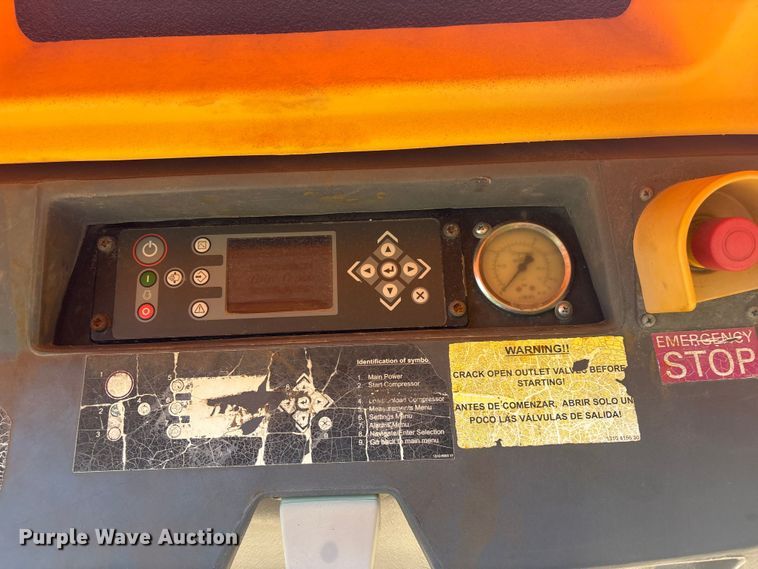 image for item EV2923 2015 Atlas Copco XAS 185 air compressor