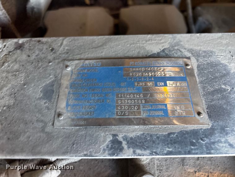 image for item EV2928 2007 Komatsu WA500-6 wheel loader