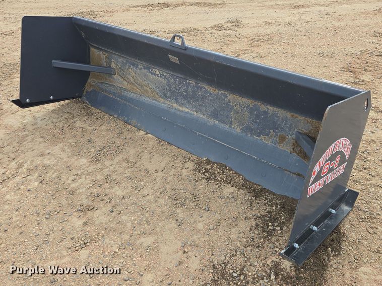 image for item EV5777 Industrias America G8 skid steer snow pusher