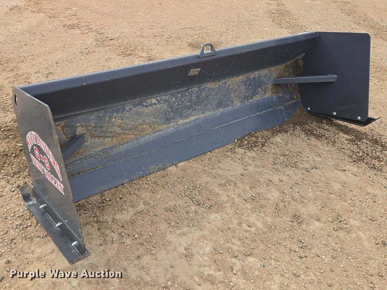 image for item EV5777 Industrias America G8 skid steer snow pusher