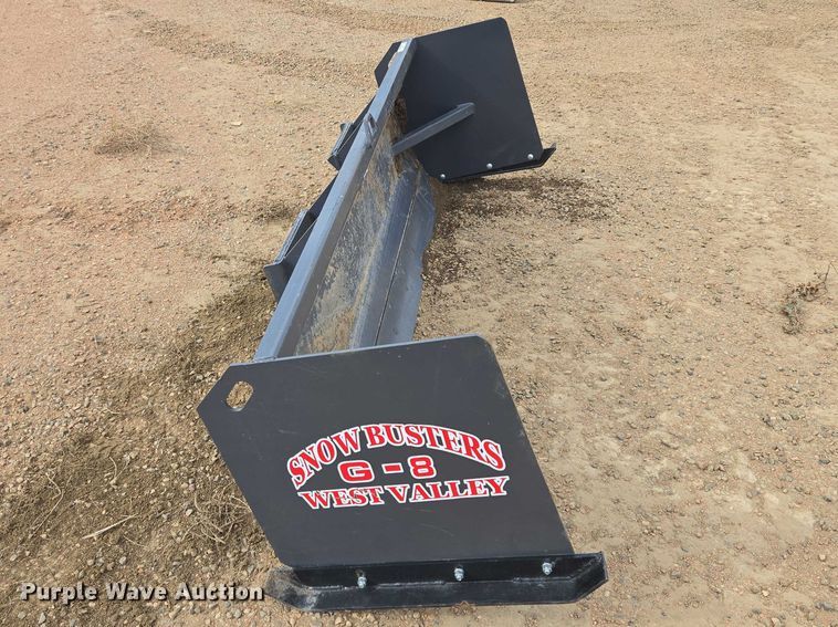 image for item EV5777 Industrias America G8 skid steer snow pusher