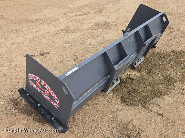 image for item EV5777 Industrias America G8 skid steer snow pusher