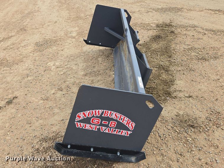 image for item EV5777 Industrias America G8 skid steer snow pusher