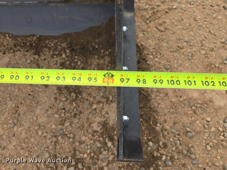 image for item EV5777 Industrias America G8 skid steer snow pusher