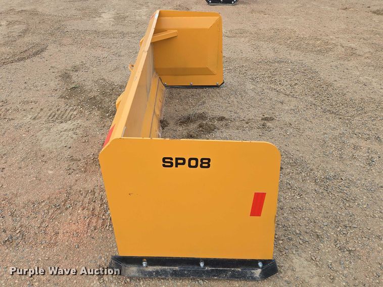 image for item EV5778 Industrias America SP08 skid steer snow pusher