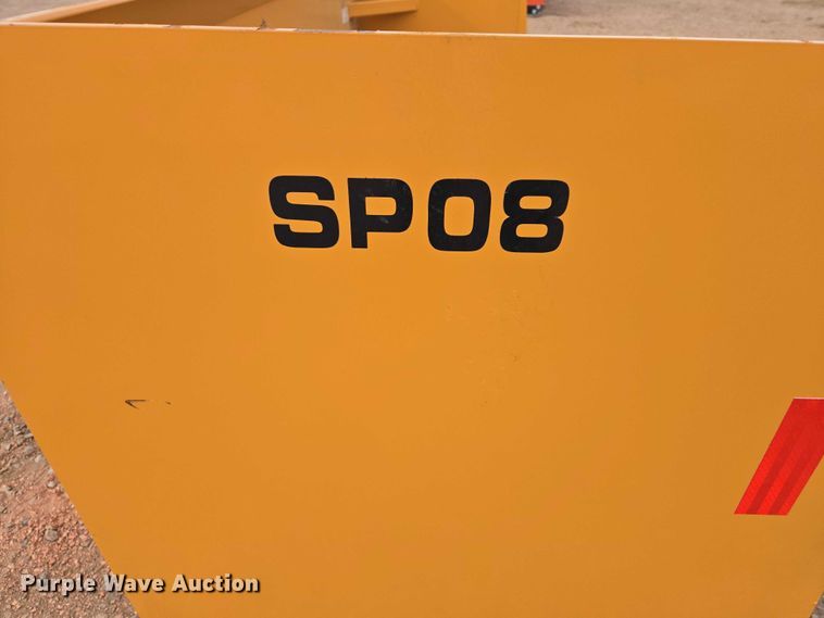 image for item EV5778 Industrias America SP08 skid steer snow pusher