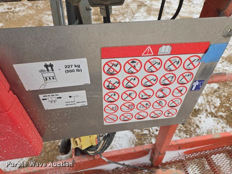 image for item EV5805 2014 Skyjack SJ66T boom lift