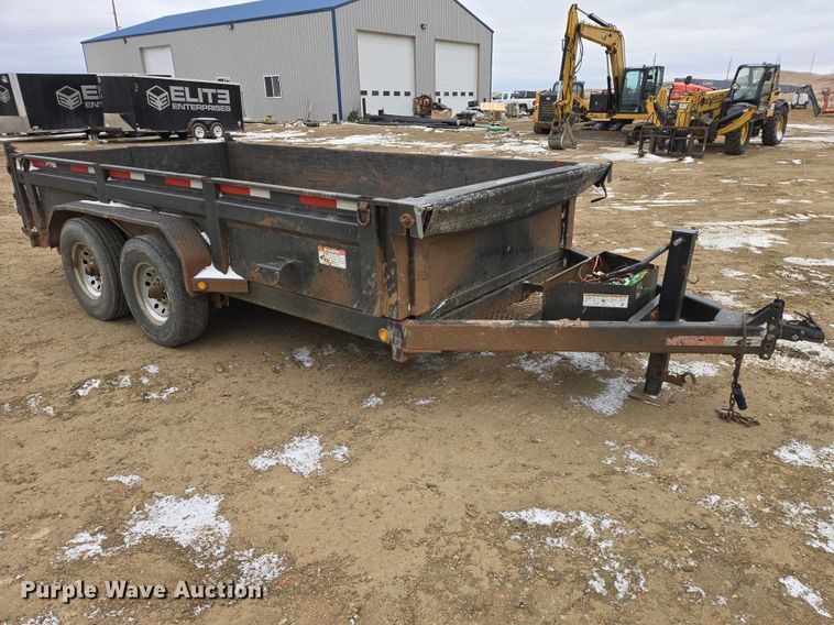 image for item EV5806 2017 MaxxD dump trailer